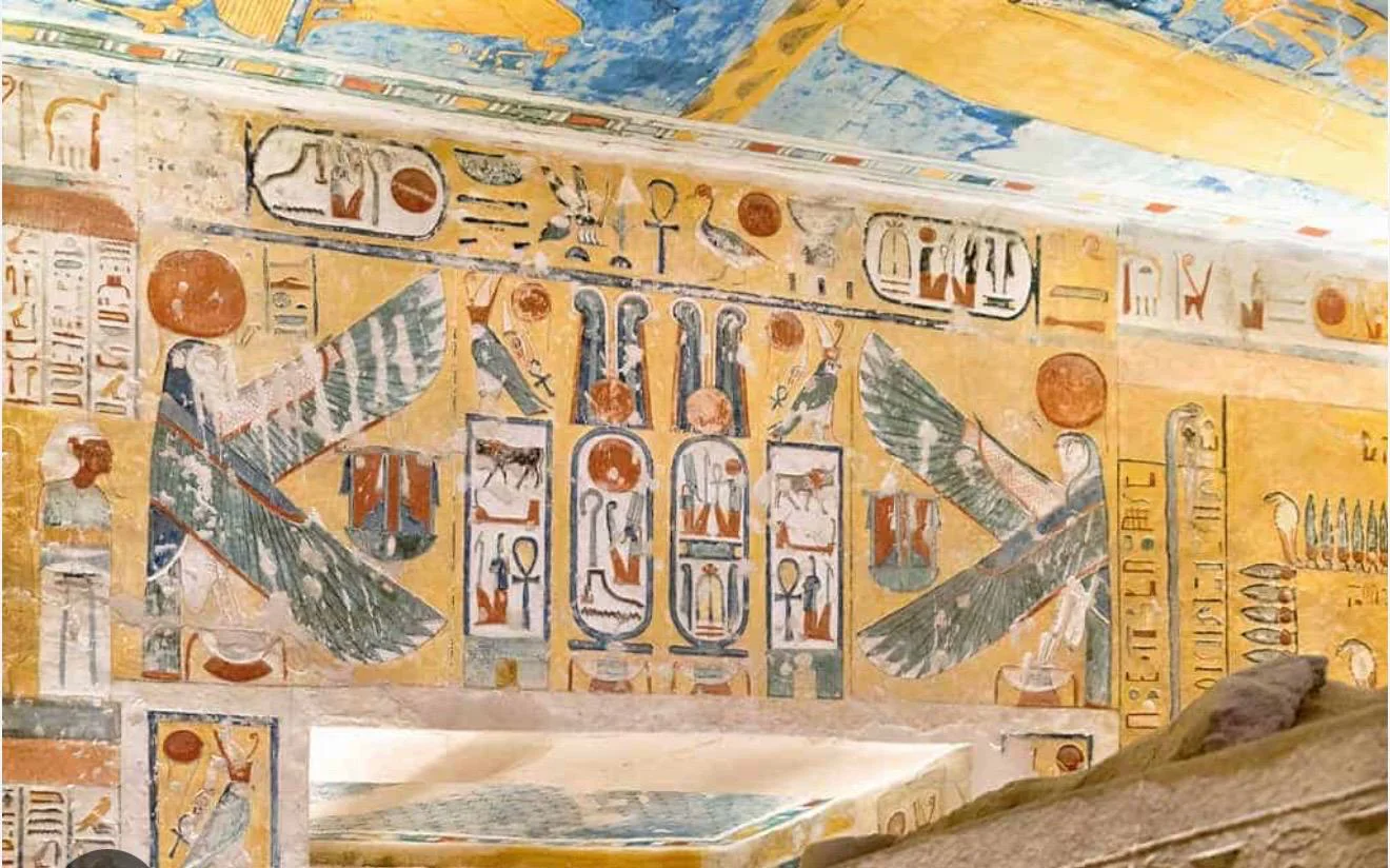 Ancient Wall Art in Luxor