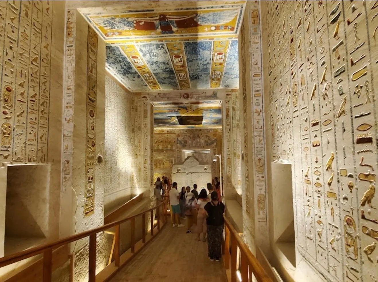 Royal Tomb Corridors in Luxor