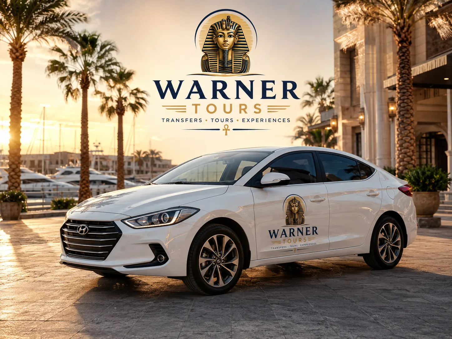 Private Sedan — Warner Tours private transfer vehicle