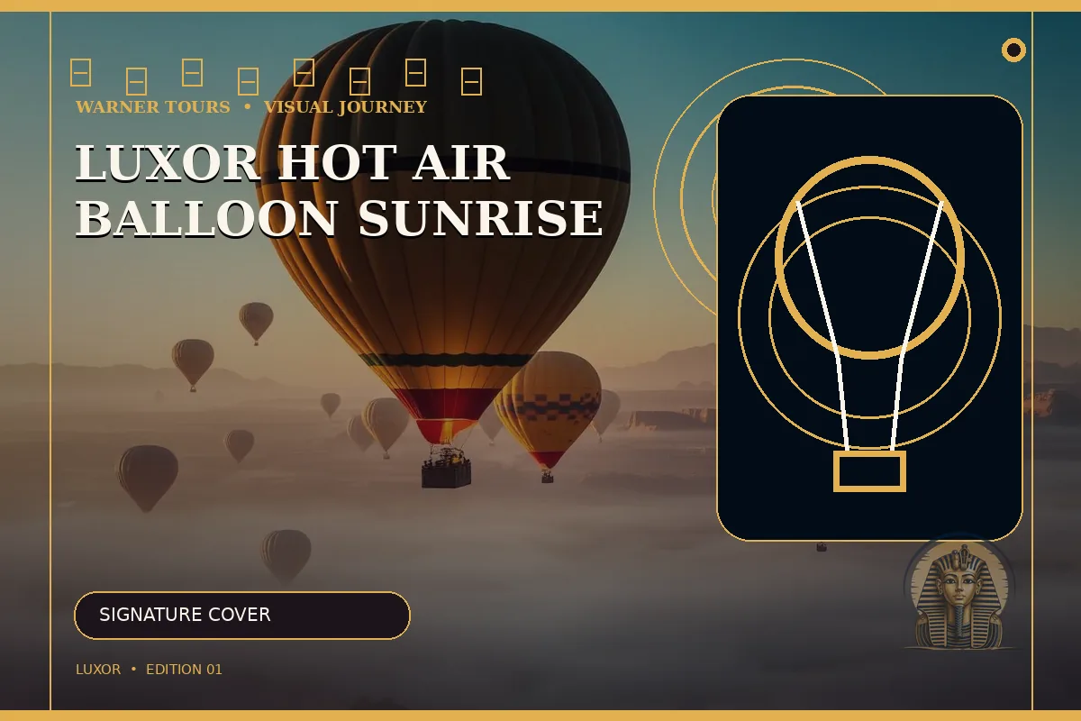 Luxor Hot Air Balloon Sunrise — Luxor